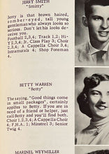 Load image into Gallery viewer, Portrait Photos of Seniors in 1955 Nelsonville High School yearbook in Athens County, OH