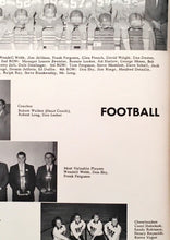 Load image into Gallery viewer, Team photo of the Football Team 1958 West Alexandria High School yearbook Preble County, Ohio