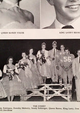 Load image into Gallery viewer, Pictures from Homecoming in the 1958 West Alexandria High School yearbook Preble County, Ohio