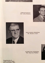 Load image into Gallery viewer, School Principal photo of Mr. Harold Shaw in the 1958 West Alexandria High School yearbook