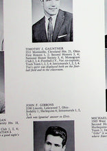Load image into Gallery viewer, Photographs of senior students in the 1959 St. Ignatius High School Yearbook in Cleveland, Ohio