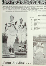 Load image into Gallery viewer, Football Team Players Pictures in the 1969 Canfield High School Yearbook in Mahoning County, Ohio