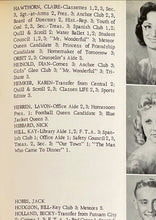 Load image into Gallery viewer, Portrait Photos of Seniors in 1961 Classen High School Yearbook in Oklahoma City, OK w/ students activities