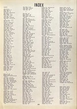 Load image into Gallery viewer, Index of student names 1961 Classen High School Yearbook in Oklahoma City, OK