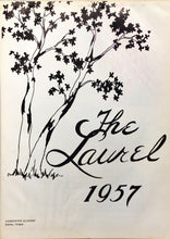 Load image into Gallery viewer, 1957 Laurelwood Academy School Yearbook in Gaston, Oregon named The Laurel '57