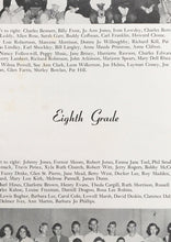 Load image into Gallery viewer, Class photos of Eighth Grade Students in the 1951 Norman High School Yearbook, Cleveland County, Oklahoma