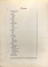 Load image into Gallery viewer, 1951 Norman High School Yearbook table of contents