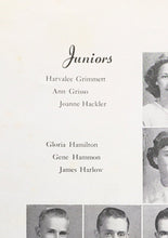 Load image into Gallery viewer, Photos of Juniors in the 1951 Norman High School Yearbook, Cleveland County Oklahoma