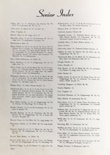 Load image into Gallery viewer, Index of Senior Students in the 1951 Norman High School Yearbook