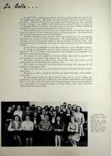 Load image into Gallery viewer, Students in the 1947 Bellefonte High School Yearbook in Centre County, PA LA BELLE