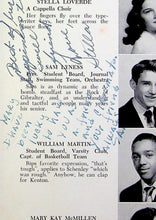 Load image into Gallery viewer, Seniors portrait photographs of students in 1951 Schenley High School yearbook in Pittsburgh, Pennsylvania