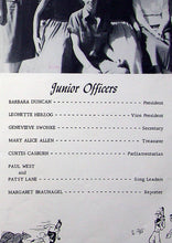 Load image into Gallery viewer, 1955 Montgomery High School Junior Officers
