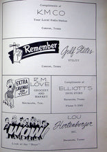Load image into Gallery viewer, 1955 Montgomery High School Yearbook 1950s Advertising