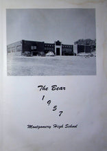 Load image into Gallery viewer, 1957 Montgomery High School Yearbook The Bear in Montgomery County, Texas