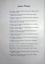 Load image into Gallery viewer, 1957 Montgomery High School List of Juniors