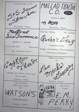 Load image into Gallery viewer, 1957 Montgomery High School Vintage Yearbook Advertisements