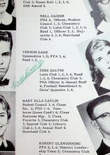 Load image into Gallery viewer, Senior Student Portrait Photos in 1959 Gilmer High School Yearbook in Upshur County, TX