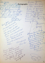 Load image into Gallery viewer, Autographs in 1959 Gilmer High School Yearbook in Upshur County, Texas