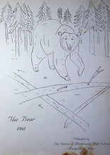 Load image into Gallery viewer, 1961 Montgomery High School Yearbook The Bear