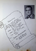 Load image into Gallery viewer, 1961 Montgomery High School dedication to Mr. WB Shaver the Superintendent of Public Schools