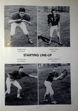 Load image into Gallery viewer, 1962 Montgomery High School Football Team Staring Line-Up members in Montgomery County, Texas