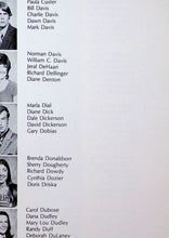 Load image into Gallery viewer, Pictures of seniors in the 1972 Richfield High School Yearbook in Waco, Texas