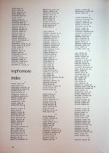 Load image into Gallery viewer, Names of sophomores in the 1972 Richfield High School Yearbook in Waco, Texas