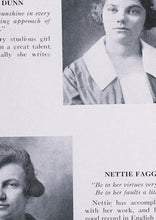 Load image into Gallery viewer, Senior Portrait Photos in 1920 Chase City High School Yearbook in Mecklenburg County, Virginia