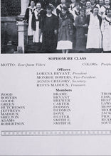Load image into Gallery viewer, Sophomore Class Photo in 1920 Chase City High School Yearbook in Mecklenburg County, VA