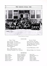 Load image into Gallery viewer, Picture of Tyler Literary Society in the 1926 Charles City County High School Yearbook in Virginia