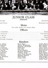 Load image into Gallery viewer, Junior Class Photo in 1931 Big Stone Gap High School in Wise County, Virginia