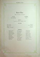 Load image into Gallery viewer, Class Senior Students in the 1932 Parry McCluer High School Yearbook in Buena Vista, Virginia