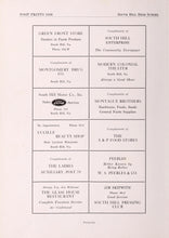 Load image into Gallery viewer, Old vintage advertising in 1938 South Hill High School in Mecklenburg County, VA