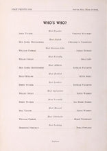 Load image into Gallery viewer, Who's Who Senior Student Superlatives in 1938 South Hill High School in Mecklenburg County, Virginia