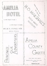 Load image into Gallery viewer, Old vintage advertising including Amelia Hotel, H.O. Marshall's store, Amelia County Gazette in 1939 Amelia High School Yearbook in Amelia County, VA