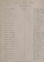 Load image into Gallery viewer, Seniors Last Will and Testament in 1942 Middlesex County High School Yearbook in Saluda, VA