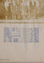 Load image into Gallery viewer, Pictures of Faculty and Teachers in 1943 Middlesex County High School Yearbook in Saluda, Virginia
