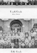 Load image into Gallery viewer, Fourth and Fifth Grade Class Photos in 1950 New Kent County High School Yearbook in New Kent, VA