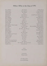 Load image into Gallery viewer, Senior Student Superlatives Who's Who 1951 Armstrong High School in Richmond, Virginia