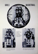 Load image into Gallery viewer, Girls Varsity Basketball Team photo in the 1954 Middlesex County High School Yearbook in Saluda, Virginia