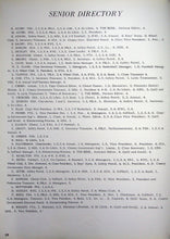 Load image into Gallery viewer, Senior Directory of Names in 1960 Louisa County High School Yearbook in Mineral, Virginia