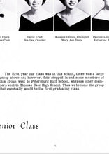 Load image into Gallery viewer, Class of 1961 Colonial Heights High School Yearbook in Colonial Heights, Virginia Senior Students Pictures