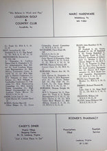 Load image into Gallery viewer, 1965 Loudon County High School Yearbook vintage ads