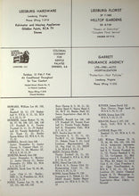Load image into Gallery viewer, 1965 Loudon County High School Yearbook vintage ad Laurel Brigade Inn
