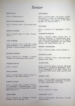 Load image into Gallery viewer, List of seniors in the 1966 Stonewall Jackson High School in Woodstock, VA