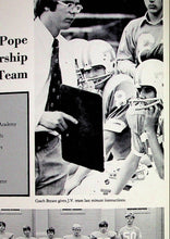 Load image into Gallery viewer, Picture of Junior Varsity Football Team in 1973 Tidewater Academy Yearbook in Sussex County, Virginia