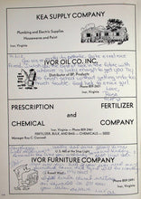 Load image into Gallery viewer, Old retro vintage ads in the 1973 Tidewater Academy Yearbook in Wakefield, Virginia