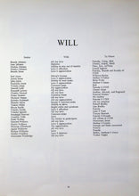 Load image into Gallery viewer, Student wills in the 1976 Charles City County High School Yearbook in Ruthville, VA