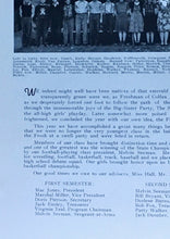 Load image into Gallery viewer, Class of 1942 Class Photo in the 1940 Colfax High School yearbook in Colfax, WA