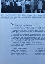 Load image into Gallery viewer, Class of 1943 photo in the 1940 Colfax High School yearbook Whitman County, Washington